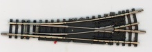 Minitrix 14938 Rails handw. links 15 graden gepolariseerd puntstuk NIEUW