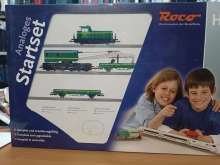 Roco 51143 Kraanwagentrein RENFE Diesellok, wagens en kraan Geoline ovaal, trafo en regelapparaat