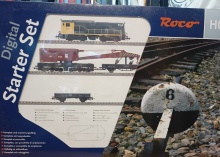 Roco 51336 Digitale startset NS 2200 Kraantrein Geoline ovaal met zijspoor