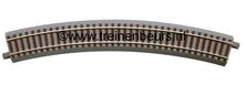 Roco 61124 Geoline met bedding H0 Gebogen rail R4 (511,1mm) 30 graden NIEUW