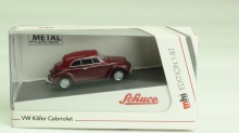 SCHUCO 2665908 Volkswagen Kever cabriolet (metaal)