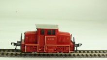 Fleischmann 4203R Diesellok O&K rood gebruikt - Img 2
