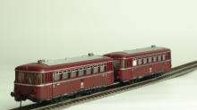 Fleischmann 4400 Railbus met bijwagen DB