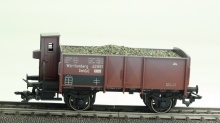 Märklin 46039 Hoge bakwagen met remmershuis en lading
