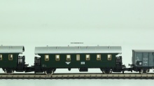 Märklin 81417 Treinsamenstelling OBB stoomlok BR86 twee personen en twee goederenwagens - Img 3