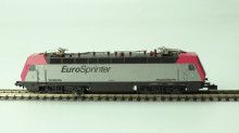 Minitrix 12863 E-lok BR 127 Eurosprinter OVP gebruikt