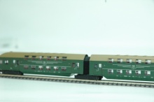 Minitrix 13389 Gekoppelde dubbeldeksrijtuigen van de DR - Img 2