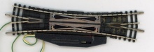 Minitrix 14960-G Rails Electrische engelse wissel 15 graden gebruikt