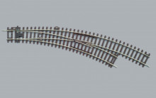 PIKO 55228 Gebogen wissel R4/R4 rechts NIEUW