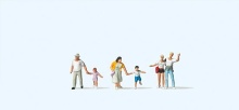 PREISER 79094 Wandelende personen