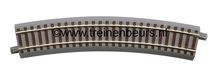 Roco 61128 Geoline met bedding H0 Gebogen rail GB2 Tegenboog 22,5 gr wissels NIEUW