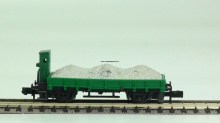 Arnold Rapido 4531 Platte bakwagen beladen met remmershuis gebruikt OVP