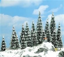 BUSCH 6466 20 steekdennen met sneeuw 60-135 mm hoog