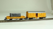 Fleischmann 5561 WAGENSET RAILREINIGING NIEUW