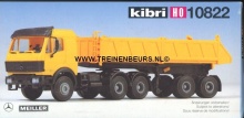 KIBRI 10822 MB truck met laadbakoplegger