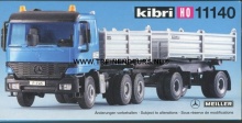 KIBRI 11140 MB Actros truc met trailer