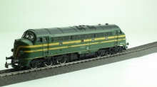 Märklin 3066 Diesellok serie 204 SNCB gebrtuikt