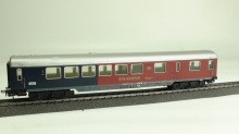 Märklin 4078 Restauratierijtuig DB blauw/rood gebruikt