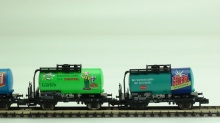 Minitrix 14230 Set van vier ketenwagens - Img 2