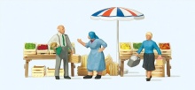 PREISER 10056 Personen op de markt