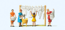PREISER 14050 Vrouwen die was ophangen