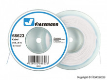 VIESSMANN 68623 Draad 0,14 mm 25 meter WIT