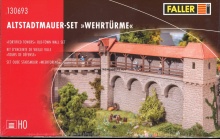 FALLER 130693 Oude stadsmuren en verdedigingstorens
