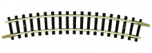 Fleischmann 22233 N Standaard Gebogen rail R2 15 gradeb NIEUW