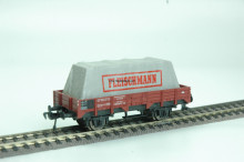 Fleischmann 5200 Platte bak met lading onder zeil 'FLEISCHMANN' - Img 2