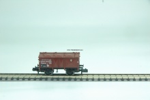 Fleischmann 8213 "Wüppertal" klapdekselwagen met remmershuis NIEUW N (1:160) OVP