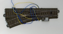 Märklin 24611 Rails ELECTRISCHE wissel links 188,3 mm gebruikt
