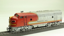Märklin 3060 Diesellok f7 Santa Fë gebruikt - Img 2