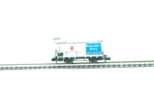 Minitrix 13825 Koelwagen met remmershuis Kitzmann Brau