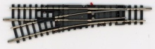 Minitrix 14954-G Rails handwissel links 15 graden gebruikt