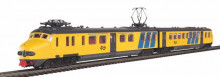 PIKO 97932 Analoge startset: Hondenkop NS geel, railovaal MET bedding, trafo en regelapparaat