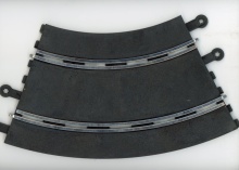 SCALEXTRIC CLASSIC C151 Gebogen baanstuk radius 2- 45 graden NIEUW