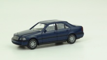 WIKING 144-01 Mercedes C 220 donkerblauw NIEUW