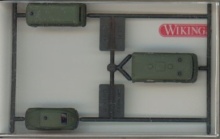 WIKING 3 Auto's Bundeswehr rode kruis