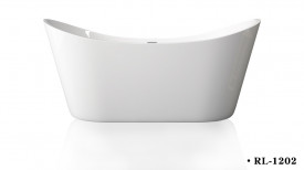 Cada acril freestanding ovala JUNO 150x75 cm