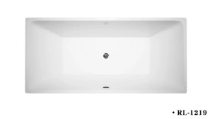 Cada acril freestanding dreapta CALYPSO 170x80cm - Img 2