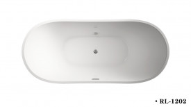 Cada acril freestanding ovala JUNO 150x75 cm - Img 2