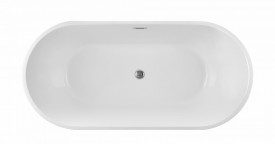 Cada acril freestanding ovala MINERVA 160x75 cm