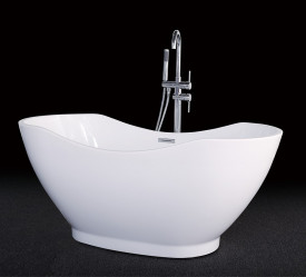 Cada acril freestanding ovala VESTA 170x78 cm