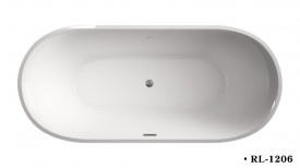 Cada acril freestanding ovala DIANA 150x75 cm