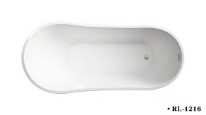 Cada acril freestanding ovala ATHENA 150x80 cm - Img 2
