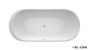 Cada acril freestanding ovala DIANA 170x80 cm - Img 2
