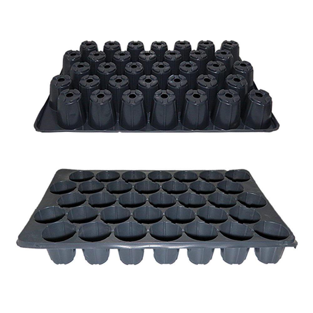 Set de 10 tavi alveolare de 77 celule pentru rasaduri legume si flori
