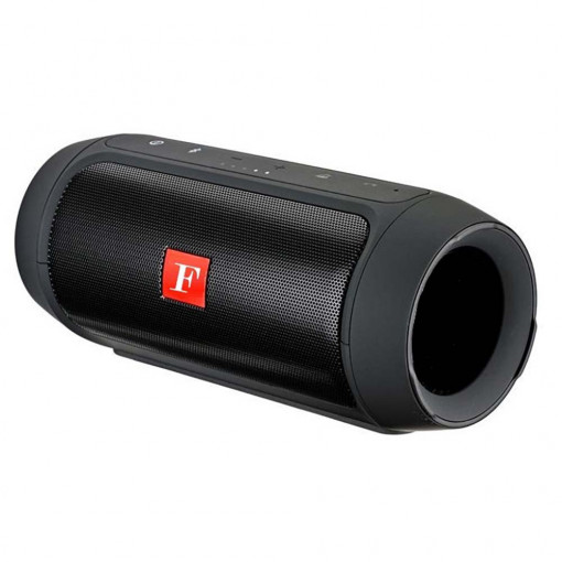 Boxa portabila cu MP3, TF/USB/AUX/Bluetooth, radio FM, negru, E2Plus-n