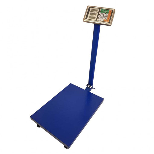 Cantar comercial cu brat rabatabil Sonashi, 700 kg, platan 40x50 cm, display LCD, structura metalica