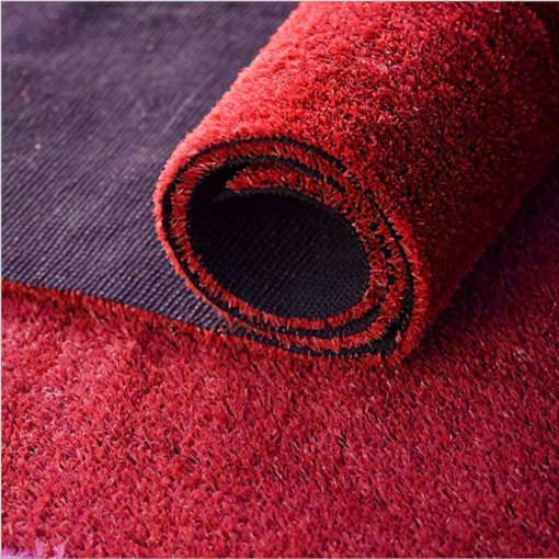 Covor iarba artificiala tip gazon, culoare rosu, 1m x 25m